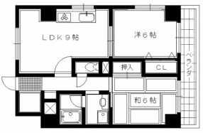 富士マンションII間取り