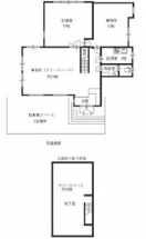 ベルメゾンナカムラ事務所間取り