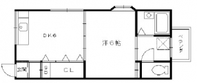 ハイツ長徳間取り