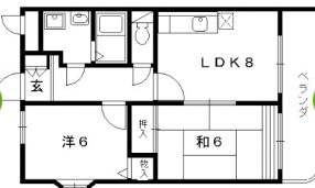 フォルセ桂間取り