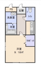 シャルールくちど間取り