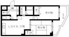 ロイヤルガーデン長岡京間取り