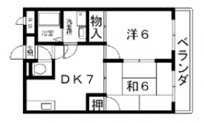 ハイツハーベスト間取り