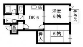 カーサ西の丘間取り