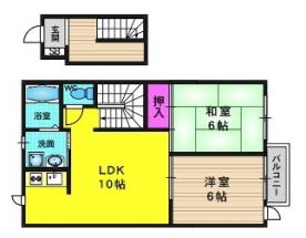 カーサ西の丘間取り