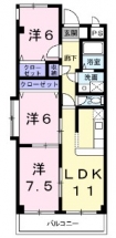 エステイトII間取り