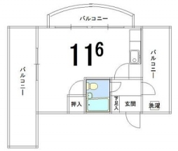 レナジア長岡京間取り