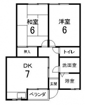 ハイツ斉藤間取り