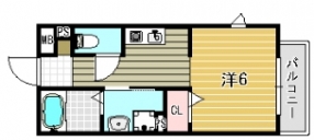 ベルリード西山天王山間取り