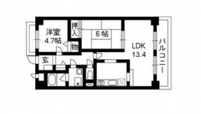 コンフォート長岡京間取り